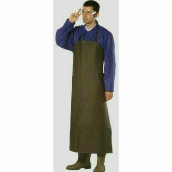 Műbőr hentes kötény, zöld, 70 * 100 cm - munkakötény - Tartex munkaruházat