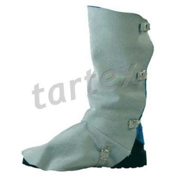 Hegesztő lábszárvédő, csatos - hegesztő lábszárvédő - Tartex webáruház