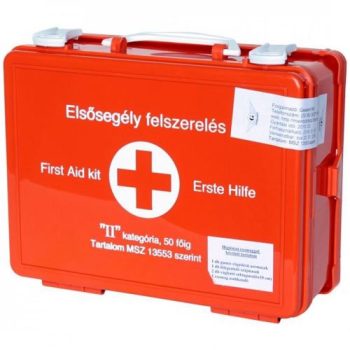 Munkahelyi mentőláda, elsősegély doboz, II., 50 dolgozó részére - mentőláda - Tartex webáruház
