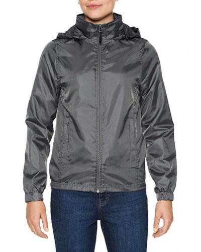 Gildan Hammer Ladies Windwear Jacket, szélálló, vízleprgető, S-2XL