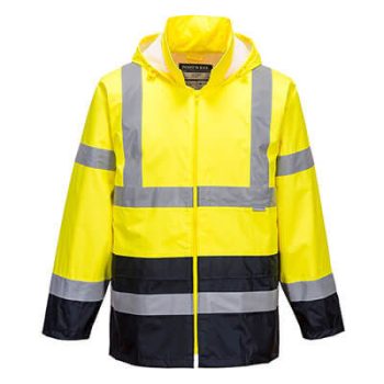 Classic Contrast Fluo láthatósági PU esőkabát, S-5XL-ig, TÖBB SZÍNBEN! - esőkabát - Tartex webáruház