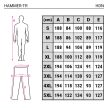 HAMMER kék 100% pamut kopásálló derekas nadrág, S-5XL-ig - derekas munkanadrág - Tartex munkaruházat