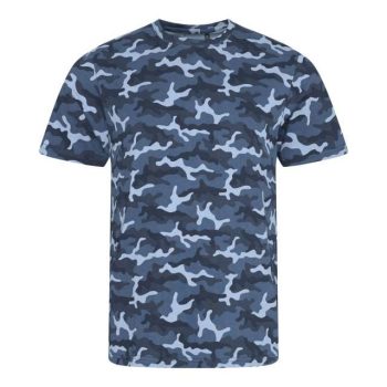 Terepmintás rövid ujjú póló 100% pamut, 160 g/m²,  S-2XL-ig, TÖBB SZÍNBEN! - férfi, unisex rövid ujjú póló - Tartex munkaruházat
