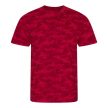 Terepmintás rövid ujjú póló 100% pamut, 160 g/m²,  S-2XL-ig, TÖBB SZÍNBEN! - férfi, unisex rövid ujjú póló - Tartex munkaruházat