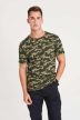 Terepmintás rövid ujjú póló 100% pamut, 160 g/m²,  S-2XL-ig, TÖBB SZÍNBEN! - férfi, unisex rövid ujjú póló - Tartex munkaruházat