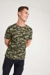 Terepmintás rövid ujjú póló 100% pamut, 160 g/m²,  S-2XL-ig, TÖBB SZÍNBEN! - férfi, unisex rövid ujjú póló - Tartex munkaruházat