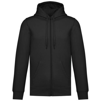 Kariban Full Zip Hooded Fleece kapucnis pulóver, kardigán, 50% pamut+50% PE, 280 gr, XS-5XL-ig - pulóver - Tartex munkaruházat