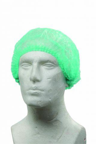 PP hajháló, 100 db/csomag, zöld