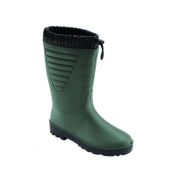 PVC bélelt téli csizma, zöld, KIFUTÓ! - bélelt gumicsizma - Tartex webáruház munkavédelmi kesztyűk