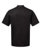 Essential unisex rövid ujjú szakácskabát – 65% poliészter 35% pamut, mandarin gallérral, XS-4XL-ig, TÖBB SZÍNBEN! - szakácskabát - Tartex munkaruházat