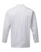 Essential hosszú ujjú unisex szakácskabát – mandarin galléros, 65% poliészter 35% pamut, XS-4XL-ig, TÖBB SZÍNBEN! - szakácskabát - Tartex munkaruházat