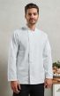Essential hosszú ujjú unisex szakácskabát – mandarin galléros, 65% poliészter 35% pamut, XS-4XL-ig, TÖBB SZÍNBEN! - szakácskabát - Tartex munkaruházat