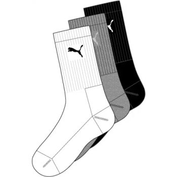 PUMA UNISEX ZOKNI, magas szár, 3 pár/csomag, 35-49-ig - munkavédelmi zokni - Tartex webáruház munkavédelmi kesztyűk