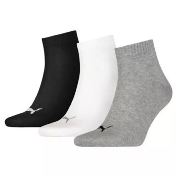 PUMA UNISEX ZOKNI, alacsony szár, 3 pár/csomag, 35-49-ig - munkavédelmi zokni - Tartex webáruház munkavédelmi kesztyűk