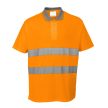 Portwest Comfort jól láthatósági pólóing – Hi-Vis, fényvisszaverő szalaggal, légáteresztő pamut, S-4XL-ig - láthatósági póló - Tartex webáruház
