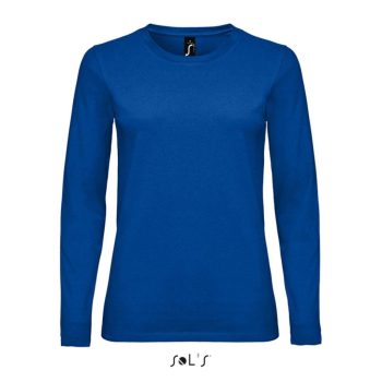Sol'S Imperial női színes hosszú ujjú, kerek nyakú póló, 100% pamut, 190 gr, S-2XL-ig - ingek, pólók - Tartex munkaruházat