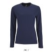 Sol'S Imperial női színes hosszú ujjú, kerek nyakú póló, 100% pamut, 190 gr, S-2XL-ig - ingek, pólók - Tartex munkaruházat