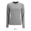 Sol'S Imperial női színes hosszú ujjú, kerek nyakú póló, 100% pamut, 190 gr, S-2XL-ig - ingek, pólók - Tartex munkaruházat