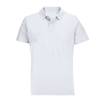 SOL'S PULSE  fehér galléros rövid ujjú póló, 4XL-5XL-ig, 100% pamut, 180 gr/nm - ingek, pólók - Tartex munkaruházat