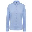 Női hosszú ujjú stretch pamut ing – karcsúsított fazon, elasztános, elegáns viselet, 97 % pamut+3% elasztán, XS-től 2XL-ig, több színben - női hosszú ujjú ing - Tartex munkaruházat