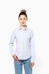 Női hosszú ujjú stretch pamut ing – karcsúsított fazon, elasztános, elegáns viselet, 97 % pamut+3% elasztán, XS-től 2XL-ig, több színben - női hosszú ujjú ing - Tartex munkaruházat