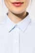 Női hosszú ujjú stretch pamut ing – karcsúsított fazon, elasztános, elegáns viselet, 97 % pamut+3% elasztán, XS-től 2XL-ig, több színben - női hosszú ujjú ing - Tartex munkaruházat