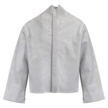 Hegesztőkabát bőrből, álló gallér, S-3XL-ig - hegesztő kabát - Tartex webáruház