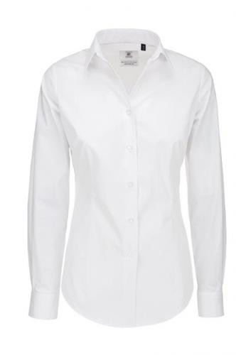 B&C Black Tie LSL /women, női hosszú ujjú ing, XS-től 2XL-ig, KIFUTÓ!