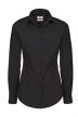 B&C Black Tie LSL /women, női hosszú ujjú ing, XS-től 2XL-ig, KIFUTÓ! - női hosszú ujjú ing - Tartex munkaruházat