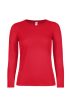 B&C #E 150 women, Színes női hosszú ujjú, kerek nyakú póló, XS-2XL-ig, 100 % pamut - női hosszú ujjú póló - Tartex munkaruházat