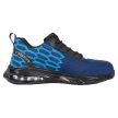 TEXO-AIR Blue ultrakönnyű légtalpas munkavédelmi sportos félcipő, S1, acél orrmerevítő, 39-47-ig - acélbetétes cipő - Tartex webáruház munkavédelmi kesztyűk