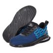 TEXO-AIR Blue ultrakönnyű légtalpas munkavédelmi sportos félcipő, S1, acél orrmerevítő, 39-47-ig - acélbetétes cipő - Tartex webáruház munkavédelmi kesztyűk