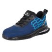 TEXO-AIR Blue ultrakönnyű légtalpas munkavédelmi sportos félcipő, S1, acél orrmerevítő, 39-47-ig - acélbetétes cipő - Tartex webáruház munkavédelmi kesztyűk