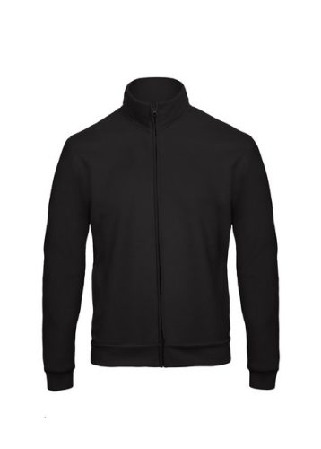 B&C ID.206 kapucnis pulóver, kardigán, 50% pamut+50% PE, 280 gr, XS-2XL-ig - pulóver - Tartex munkaruházat