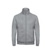 B&C ID.206 kapucnis pulóver, kardigán, 50% pamut+50% PE, 280 gr, XS-2XL-ig - pulóver - Tartex munkaruházat