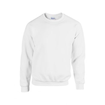Gildan Adult Crewneck Sweatshirt, pulóver, FEHÉR, S-2XL-ig, 50% pamut+50% PE - pulóver - Tartex munkaruházat