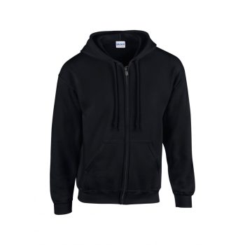 Gildan Heavy Blend Full Zipp Hodded Sweathirt, kapucnis  pulóver, kardigán, 50% pamut+50% PE, 280 gr, 3XL-5XL-ig - pulóver - Tartex munkaruházat
