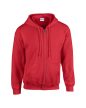 Gildan Heavy Blend Full Zipp Hodded Sweathirt, kapucnis  pulóver, kardigán, 50% pamut+50% PE, 280 gr, 3XL-5XL-ig - pulóver - Tartex munkaruházat