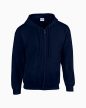 Gildan Heavy Blend Full Zip Hooded Sweathirt kapucnis pulóver, kardigán, 50% pamut+50% PE, 280 gr, S-2XL-ig - pulóver - Tartex munkaruházat
