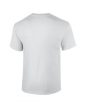 Gildan Ultra Cotton Adult T-Shirt, FEHÉR rövid ujjú, kerek nyakú póló, 100% pamut, 200 gr, S-től 2XL-ig - férfi, unisex rövid ujjú póló - Tartex munkaruházat