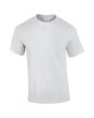 Gildan Ultra Cotton Adult T-Shirt, FEHÉR rövid ujjú, kerek nyakú póló, 100% pamut, 200 gr, S-től 2XL-ig - férfi, unisex rövid ujjú póló - Tartex munkaruházat