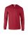 Gildan Ultra Cotton Adult Long Sleeve T-Shirt, SZÍNES hosszú ujjú, kerek nyakú póló, 100% pamut, 203 gr, S-2XL-ig - férfi, unisex hosszú ujjú póló - Tartex webáruház