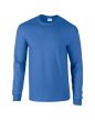 Gildan Ultra Cotton Adult Long Sleeve T-Shirt, SZÍNES hosszú ujjú kerek nyakú póló, 100% pamut, 203 GR, 3XL-4XL-ig - férfi, unisex hosszú ujjú póló - Tartex webáruház