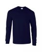 Gildan Ultra Cotton Adult Long Sleeve T-Shirt, SZÍNES hosszú ujjú, kerek nyakú póló, 100% pamut, 203 gr, S-2XL-ig - férfi, unisex hosszú ujjú póló - Tartex webáruház