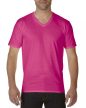 Gildan Premium V-Neck T, SZÍNES rövid ujjú "V" nyakú póló,100% pamut, 180g, S-2XL-ig - férfi, unisex rövid ujjú póló - Tartex munkaruházat
