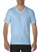 Gildan Premium V-Neck T, SZÍNES rövid ujjú "V" nyakú póló,100% pamut, 180g, S-2XL-ig - férfi, unisex rövid ujjú póló - Tartex munkaruházat