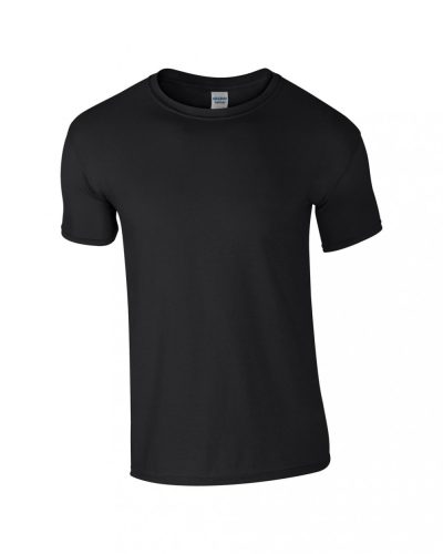 Gildan Softstyle Mens Ring Spun T-Shirt, SZÍNES rövid ujjú, kerek nyakú póló, 100% pamut, 153 gr, 3-5XL-ig