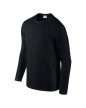 Gildan Softstyle, Színes hosszú ujjú, kerek nyakú póló, 100% pamut, 145 gr, S-2XL-ig - férfi, unisex hosszú ujjú póló - Tartex munkaruházat