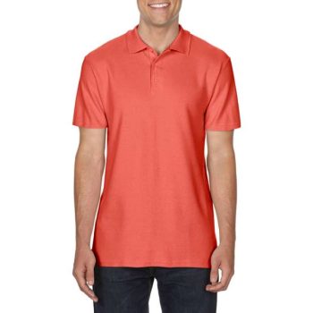 Gildan SOFTSTYLE® ADULT DOUBLE PIQUÉ POLO, Színes galléros, rövid ujjú póló, 100% pamut, 180 gr, S-4XL-ig - ingek, pólók - Tartex munkaruházat