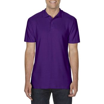 Gildan SOFTSTYLE® ADULT DOUBLE PIQUÉ POLO, Színes galléros, rövid ujjú póló, 100% pamut, 180 gr, 3-4XL-ig - ingek, pólók - Tartex munkaruházat